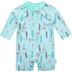image:imageGerber Baby Boys Toddler Long Sleeve One Piece Sun Protection Rashguard SwimsuitSurfboard