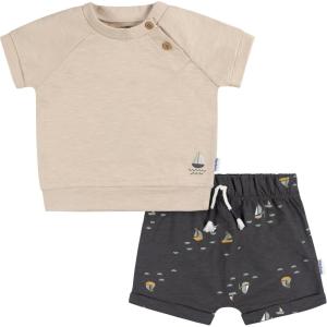 image:imageGerber Baby Boys Toddler Tshirt and Shorts SetSailboats