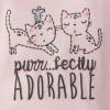 image:imageGerber Baby Girls 4Piece Cotton Pajama SetPink Kitty Leopard