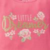 image:imageGerber Baby Girls 4Piece Cotton Pajama SetPink Rose