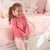 image:imageGerber Baby Girls 4Piece Cotton Pajama SetPink Rose