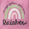 image:imageGerber Baby Girls 4Piece Cotton Pajama SetPurple Rainbow