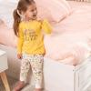 image:imageGerber Baby Girls 4Piece Cotton Pajama SetYellow Deer
