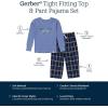 image:imageGerber babyboys 2piece Pajama Set Longsleeve Cotton Top amp Loosefitting PantsCar