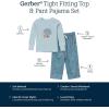 image:imageGerber babyboys 2piece Pajama Set Longsleeve Cotton Top amp Loosefitting PantsFox