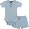 image:imageGerber Baby Bodysuit and Short SetBlue