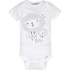 image:imageGerber Baby Girls 8pack Short Sleeve Onesies BodysuitsSheep Grey