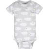 image:imageGerber Baby Girls 8pack Short Sleeve Onesies BodysuitsSheep Grey