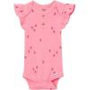 image:imageGerber babygirls 4pack Short Sleeve Onesies BodysuitsLadybugPink