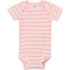 image:imageGerber babygirls 4pack Short Sleeve Onesies BodysuitsLadybugPink