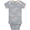 image:imageGrow by Gerber babyboys 5pack Shortsleeve Onesies BodysuitsGreyPinkIvory