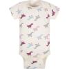 image:imageGrow by Gerber babyboys 5pack Shortsleeve Onesies BodysuitsGreyPinkIvory