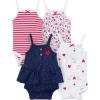 image:imageGerber Baby Girls MultiPack Sleeveless Onesies BodysuitAmericana