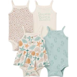 image:imageGerber Baby Girls MultiPack Sleeveless Onesies BodysuitShells