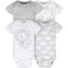image:imageGerber UnisexBaby 4Pack Short Sleeve Onesies BodysuitsI Love EweGrey