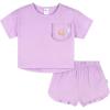 image:imageGerber Baby Girls Shirt and Shorts SetLavender