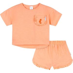 image:imageGerber Baby Girls Shirt and Shorts SetPeach