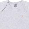 image:imageGerber Baby Boys 4Pack Short Sleeve Onesies BodysuitsLt Grey Heather