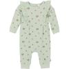 image:imageGerber Baby Girls Baby Girls Ruffleedge RomperGreen Pears