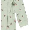 image:imageGerber Baby Girls Baby Girls Ruffleedge RomperGreen Pears