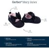 image:imageGerber Baby Girls Newborn Infant Girls Ballet Crib ShoeBlack Bow