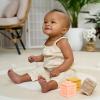 image:imageGerber Baby Girls Sleeveless Cotton Longleg Romper JumpsuitIce Cream