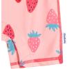 image:imageGerber Baby Girls Toddler Long Sleeve One Piece Rashguard SwimsuitPink Strawberry