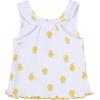 image:imageGerber BabyGirls 3Pack Racer Back Tank TopsBlue Lemons