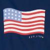image:imageGerber BabyGirls Baby Toddler Long Sleeved Rashguard Swim Bathing Suit SetRash Guard SetUsa Flag