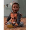image:imageGerber babyboys Toddler 2piece Terry Zip Hoodie amp Joggers SetTiger Orange
