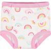image:imageGerber babygirls Infant Toddler 4 Pack Potty Training Pants UnderwearRainbow Turquoise and Pink
