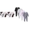 image:imageGerber Baby Girls 8pack Short Sleeve Onesies and 4Pack Sleep N Play Clothing Bundle Bunny 03M