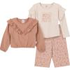 image:imageGerber Baby Girls Toddler Girls 3piece SetTan