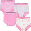 image:imageGerber babygirls Infant Toddler 4 Pack Potty Training Pants UnderwearLavender and Pink