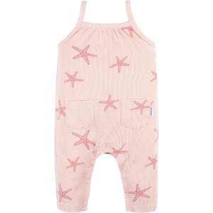 image:imageGerber Baby Girls Sleeveless Cotton Longleg Romper JumpsuitStarfish