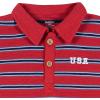 image:imageGerber Baby Boys Shirt and Short SetRed  Blue
