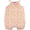 image:imageGerber Baby Girls Sleeveless and Short Sleeve Romper SetRetro Floral