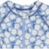 image:imageGerber Baby Girls Toddler Long Sleeve One Piece Rashguard Blue Daisies 03 Months