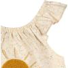 image:imageGerber babygirls Sleeveless Ruffle RomperOatmeal Speckle