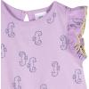 image:imageGerber babygirls Sleeveless Ruffle RomperPurple Seahorses