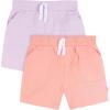 image:imageGerber Baby 2Pack Knit ShortsPink  Purple