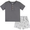 image:imageGerber Baby Boys Shirt and Short SetGrey