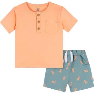 image:imageGerber Baby Boys Shirt and Short SetPeach