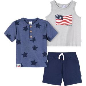 image:imageGerber babyboys Toddler Boys Shirt and Shorts SetBlue