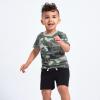image:imageGerber Baby Boys 3Pack Pullon Knit ShortsGray  Black