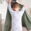 image:imageGerber Baby Boys Toddler Loose Fit Fleece Footed Pajamas 2pack Space 03 Months
