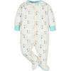 image:imageGerber Baby Girls 4 Pack Sleep N Play FootieAqua Fox