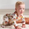 image:imageGerber Baby Girls 4 Pack Sleep N Play FootieTransportation Zone