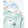 image:imageGerber BabyBoys 4pack Sleeper GownBear