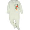 image:imageGerber BabyGirls 4 Pack Sleep N Play FootieHappy Veggies
